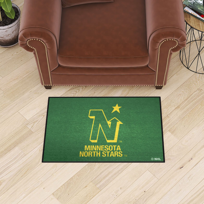 Minnesota North Stars Vintage 20 x 30 STARTER Floor Mat - Throwback NAME