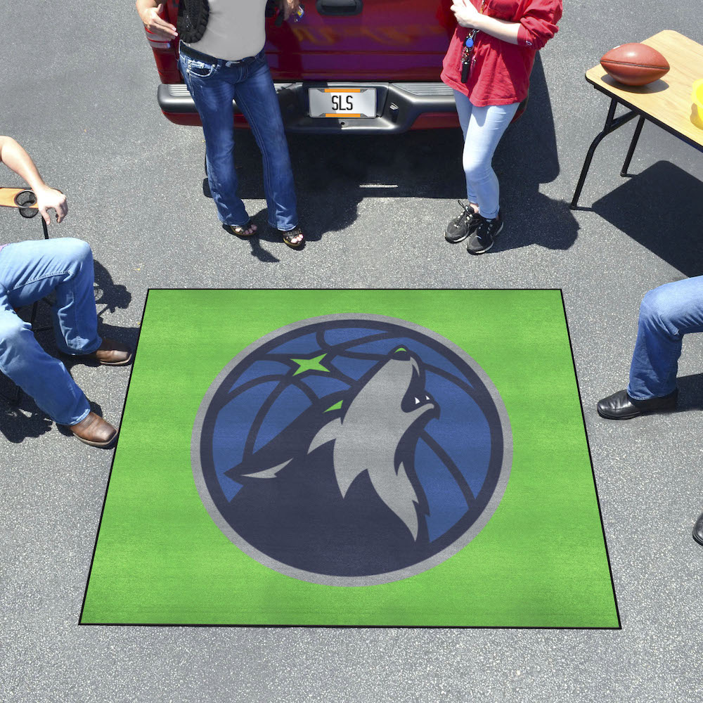 Minnesota Timberwolves TAILGATER 60 x 72 Rug - 2nd Logo