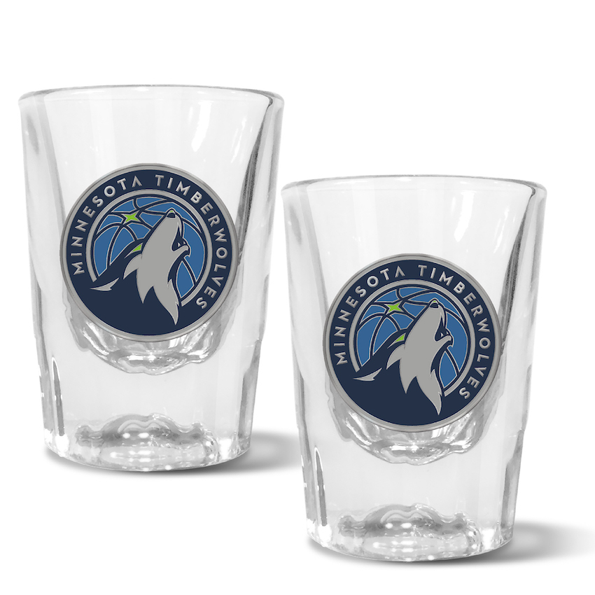 Minnesota Timberwolves 2pc Prism Shot Set