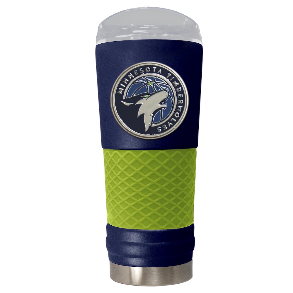 Minnesota Timberwolves 24 oz DRAFT SERIES NBA Powder Coated Insulated Travel Tumbler