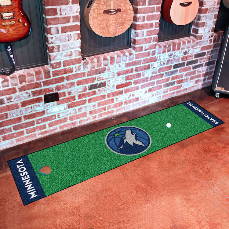 Minnesota Timberwolves Putting Green Mat 18 x 72