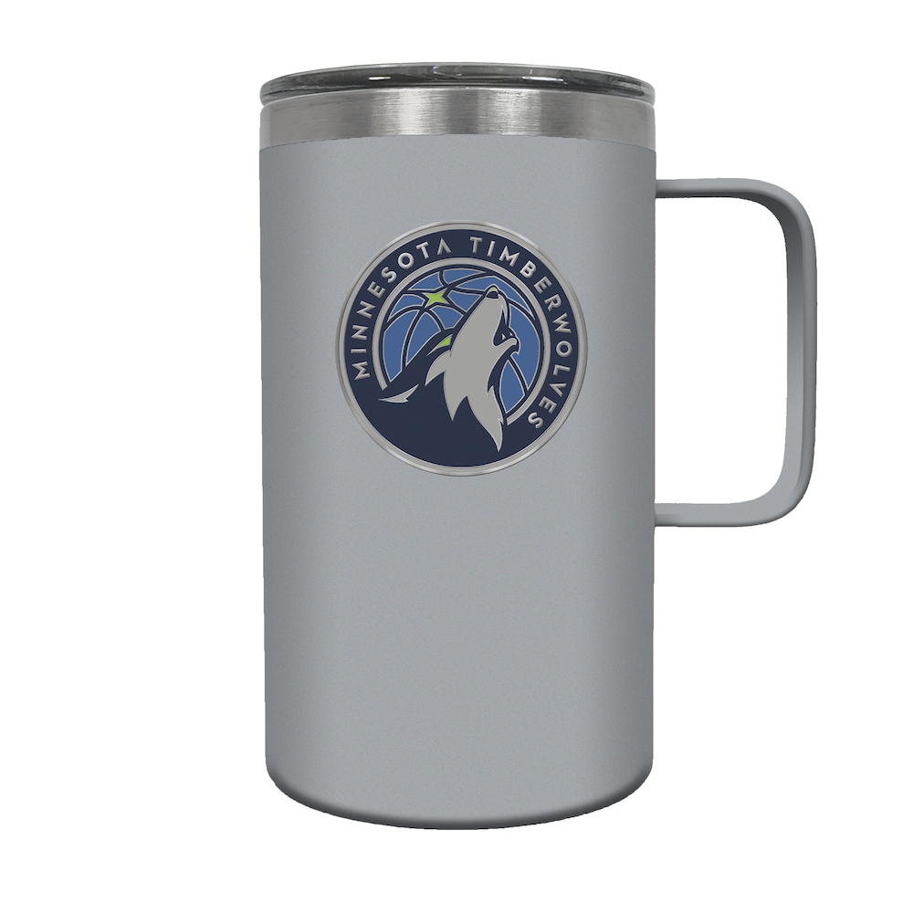 Minnesota Timberwolves 18 oz HUSTLE Travel Mug - Team Color