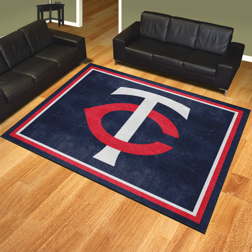 Minnesota Twins Ultra Plush 8x10 Area Rug