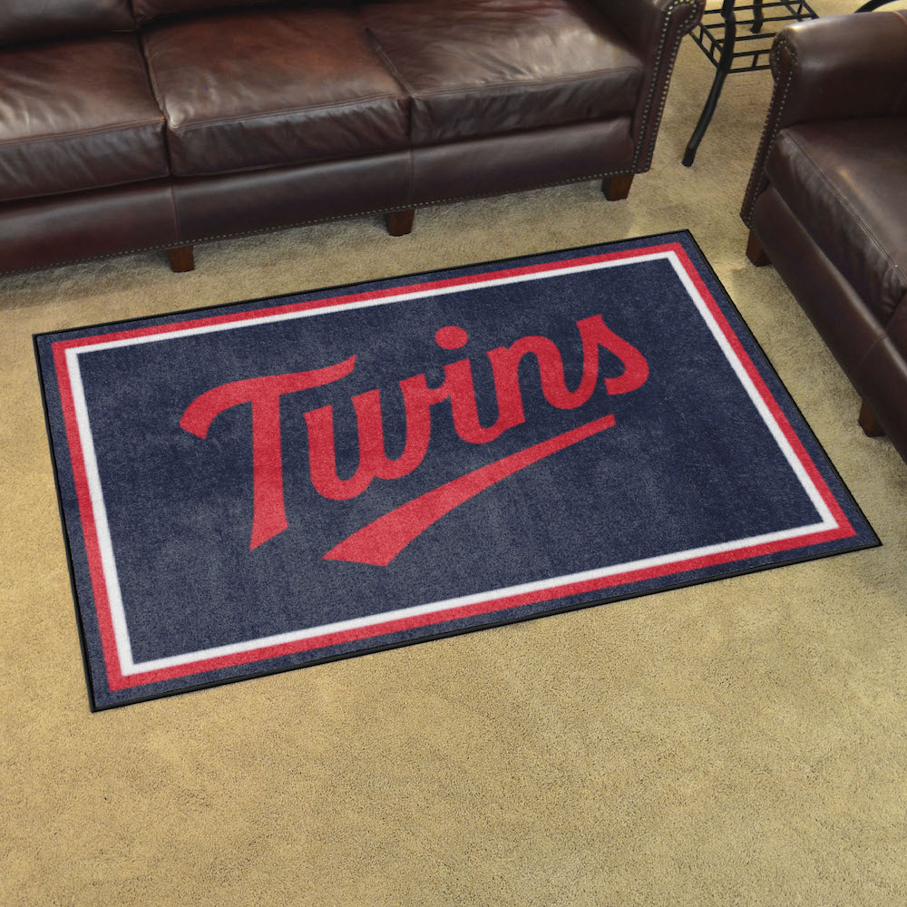 Minnesota Twins ALT LOGO 4x6 Area Rug