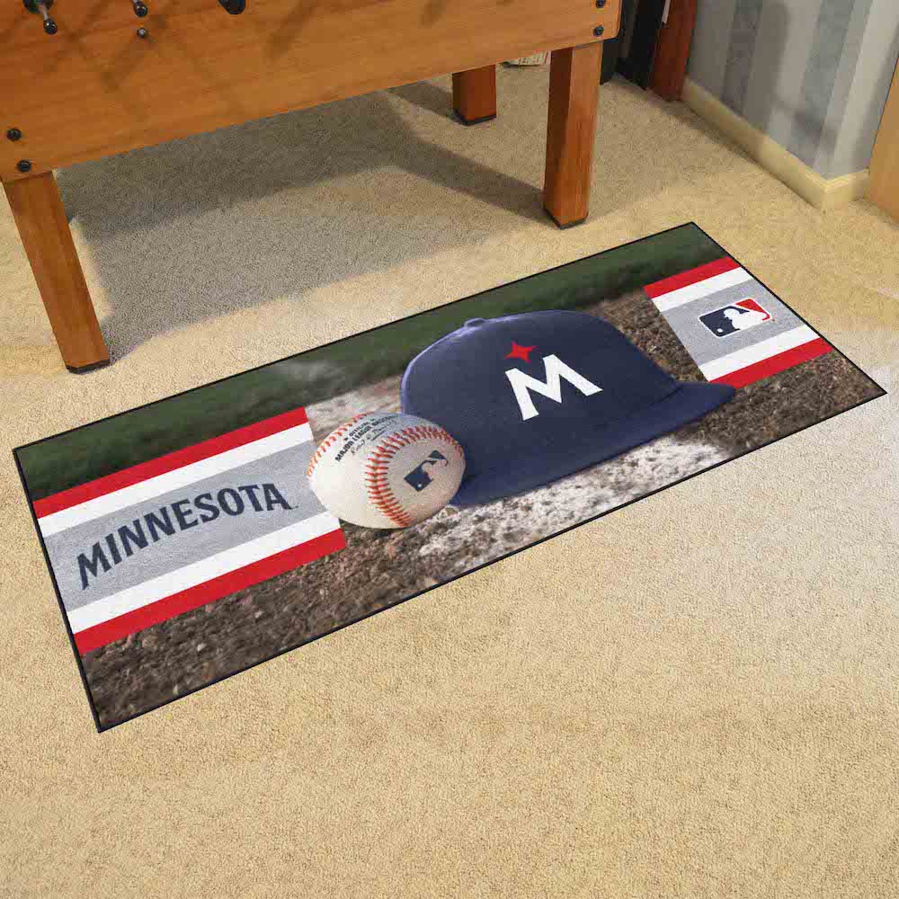 Minnesota Twins ALT LOGO 30 x 72 Baseball Carpet Runner