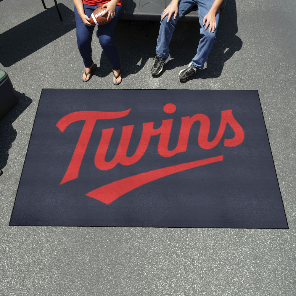 Minnesota Twins ALT LOGO UTILI-MAT 60 x 96 Rug