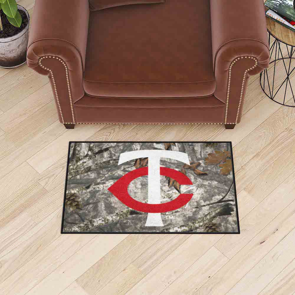 Minnesota Twins CAMO 20 x 30 Starter Floor Mat