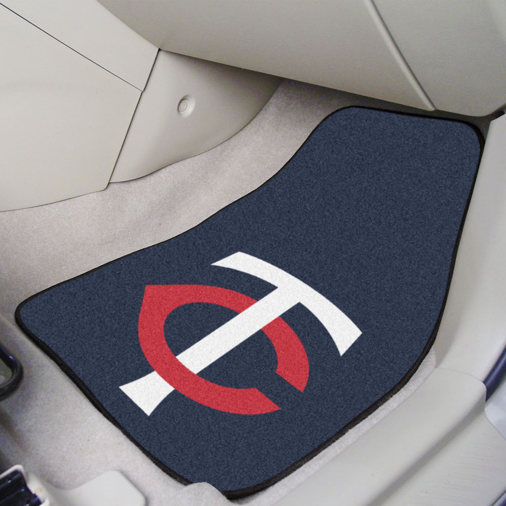 Minnesota Twins Car Floor Mats 18 x 27 Carpeted-Pair