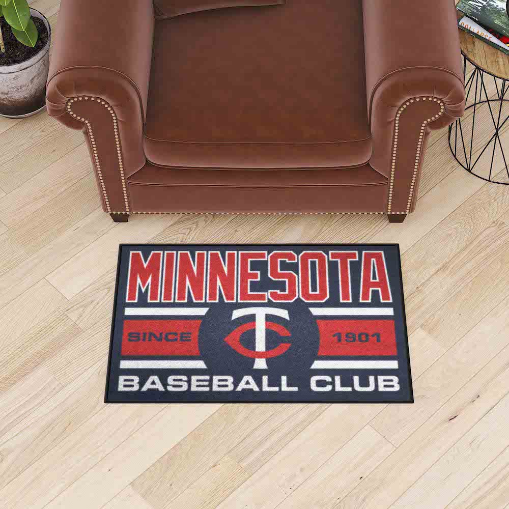 Minnesota Twins UNIFORM Themed Floor Mat