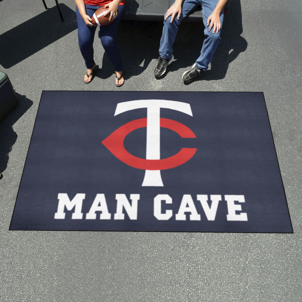 Minnesota Twins UTILI-MAT 60 x 96 MAN CAVE Rug