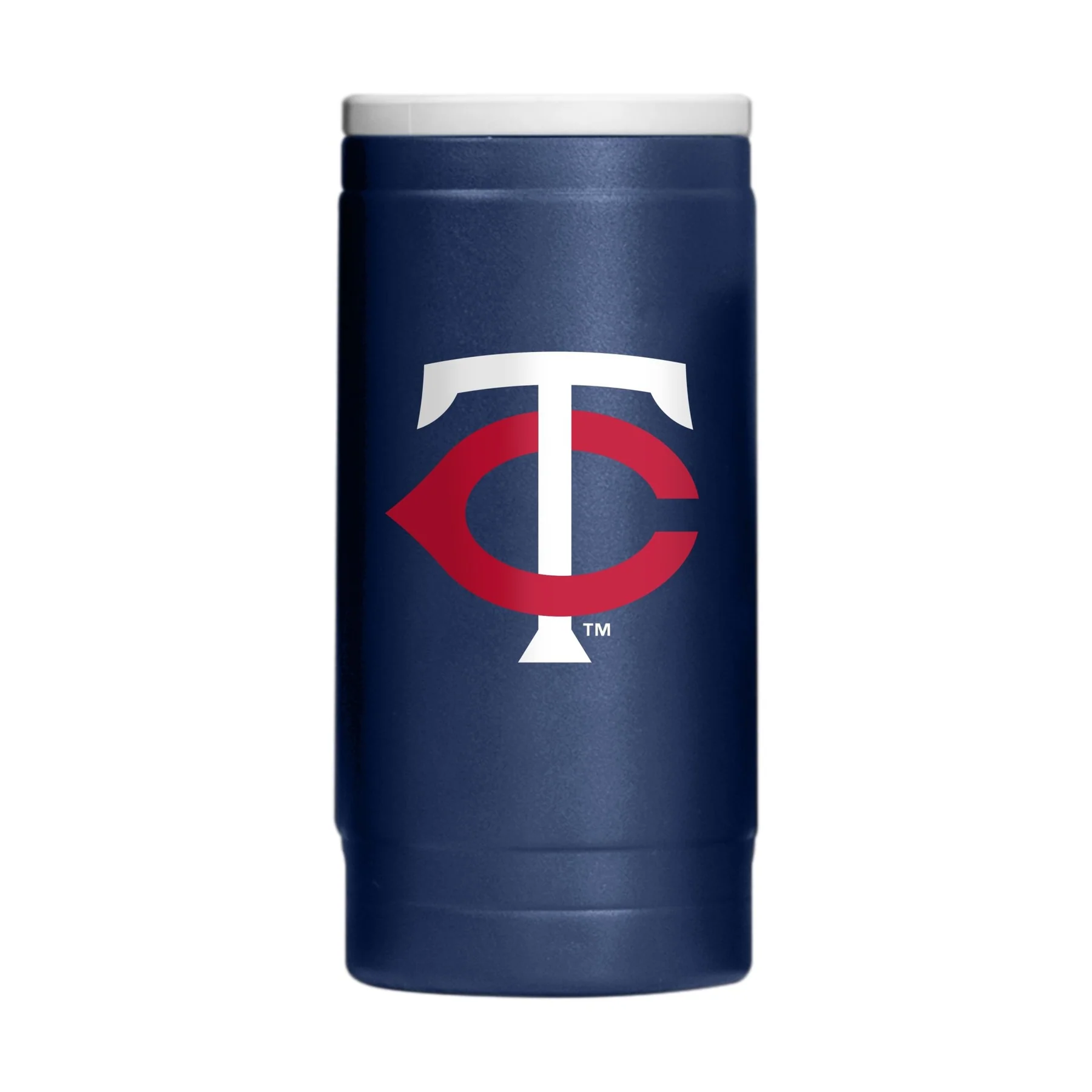 Minnesota Twins Powder Coated 12 oz. Slim Can Coolie