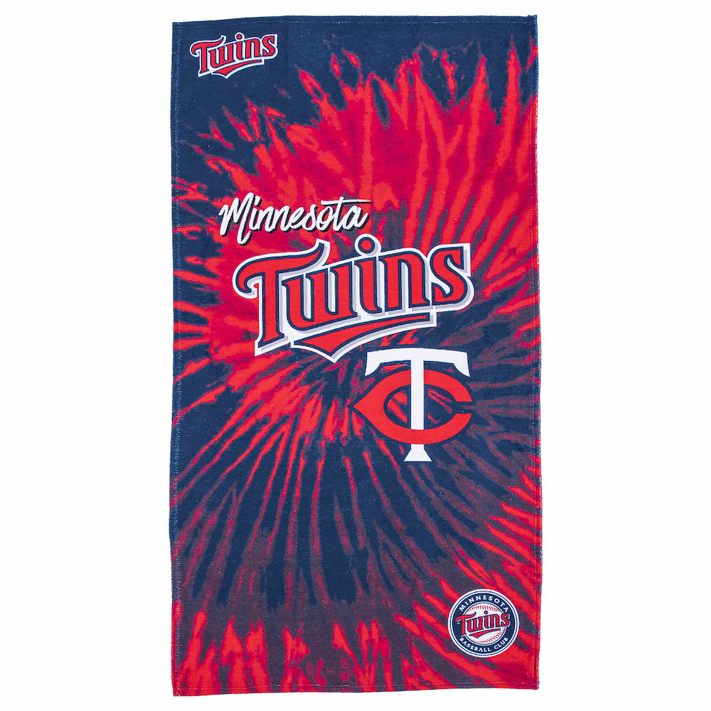 Minnesota Twins Pyschedelic 30x60 Beach Towel