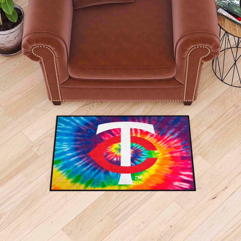 Minnesota Twins TIE-DIE 20 x 30 Starter Floor Mat