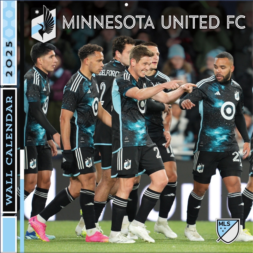 Minnesota United 2025 MLS Team Wall Calendar