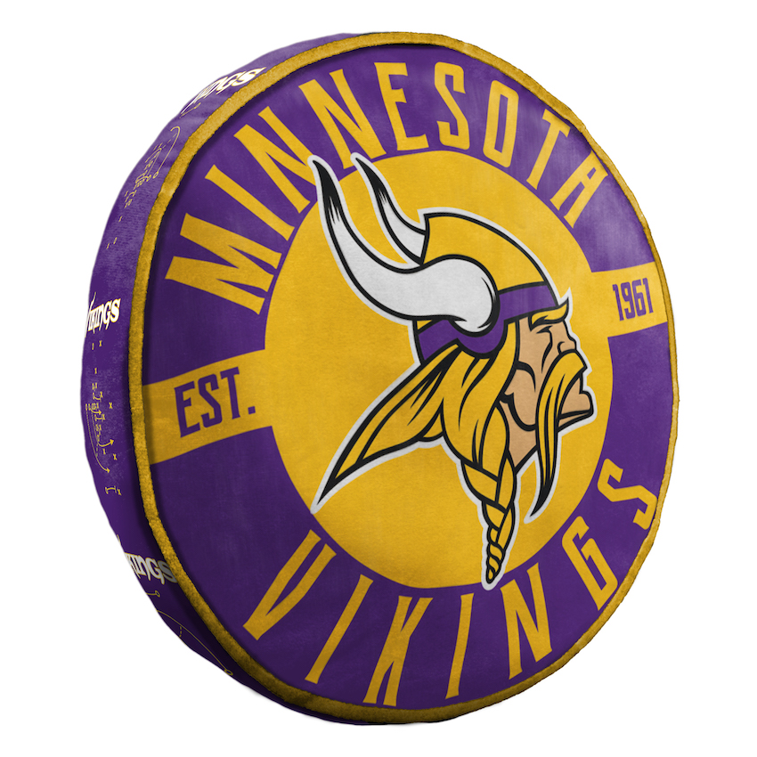 Minnesota Vikings Travel Cloud Pillow - 15 inch