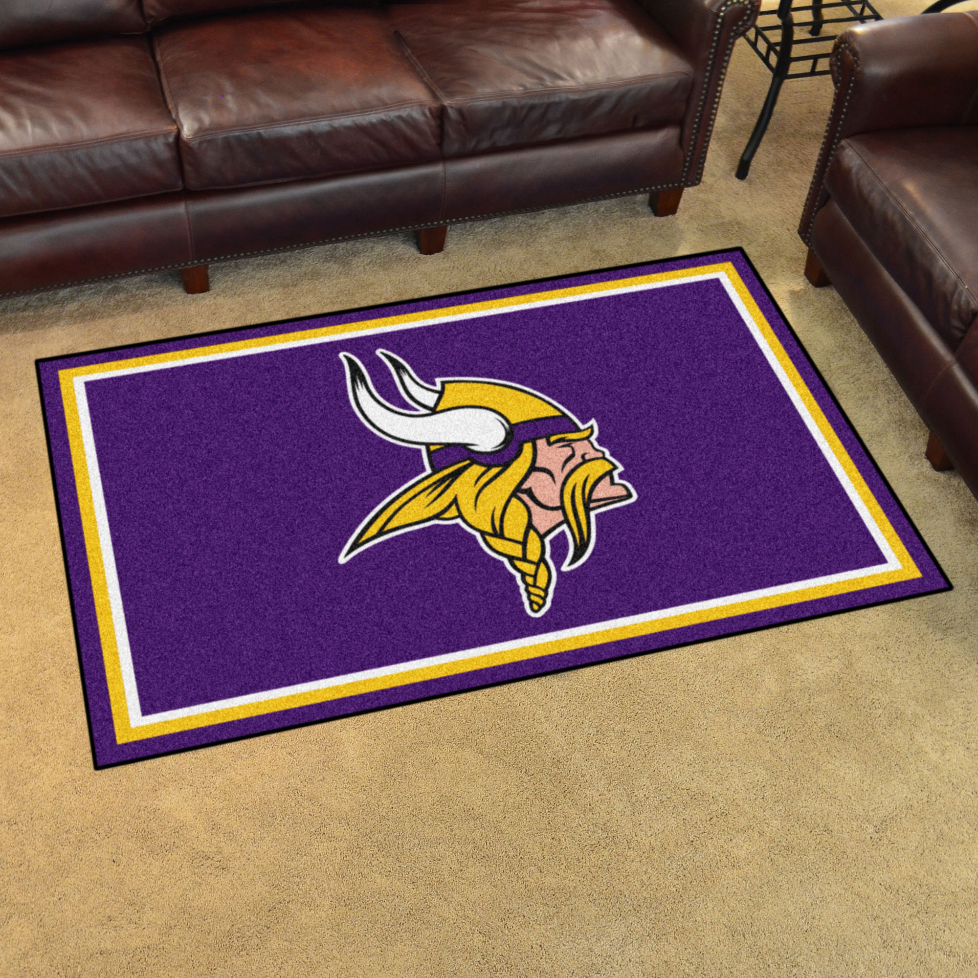 Minnesota Vikings 4x6 Area Rug