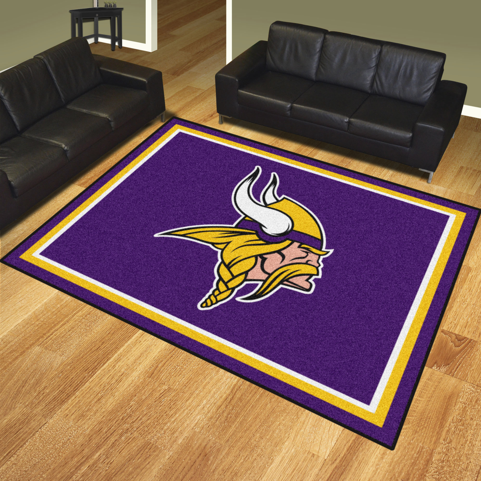 Minnesota Vikings Ultra Plush 8x10 Area Rug