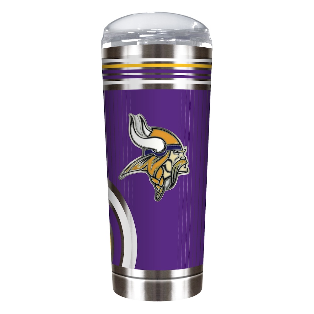 Minnesota Vikings COOL VIBES 18 oz Roadie Travel Tumbler