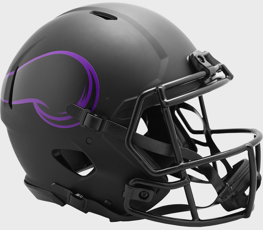 Minnesota Vikings Riddell Speed Authentic Helmet - Eclipse