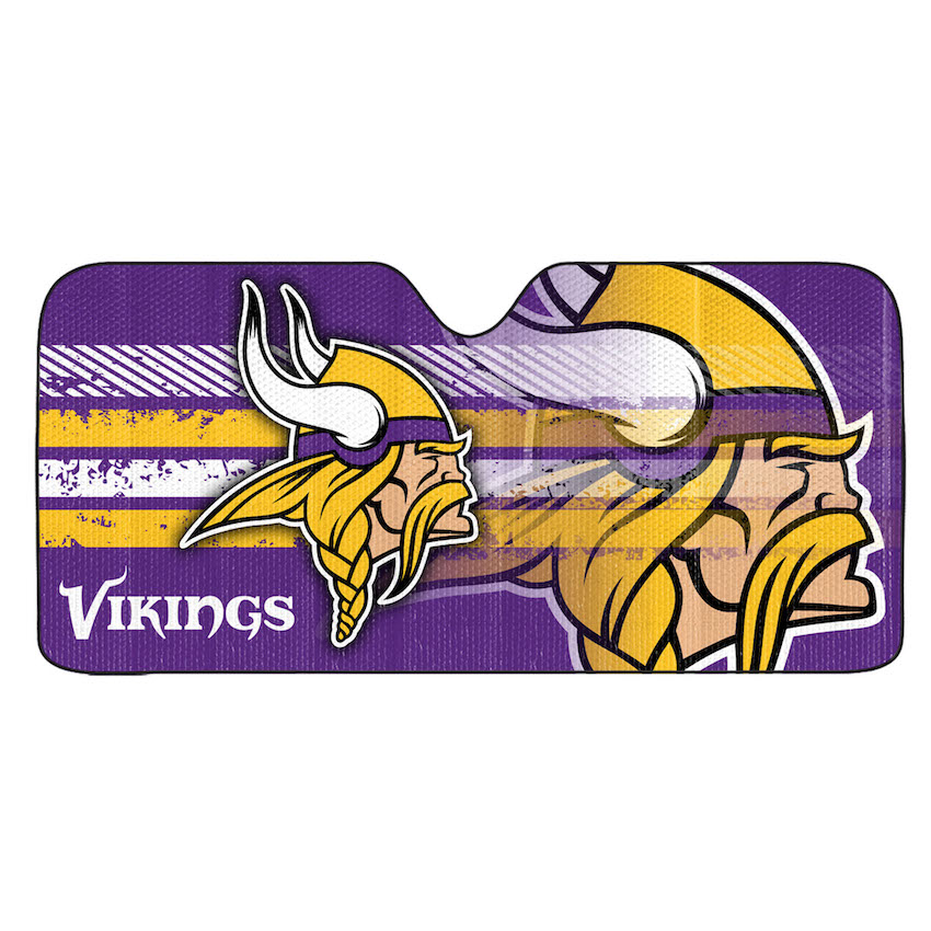 Minnesota Vikings AutoShade Folding Windshield Cover