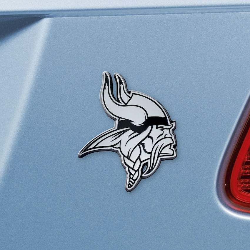 Minnesota Vikings Chrome Metal Auto Emblem