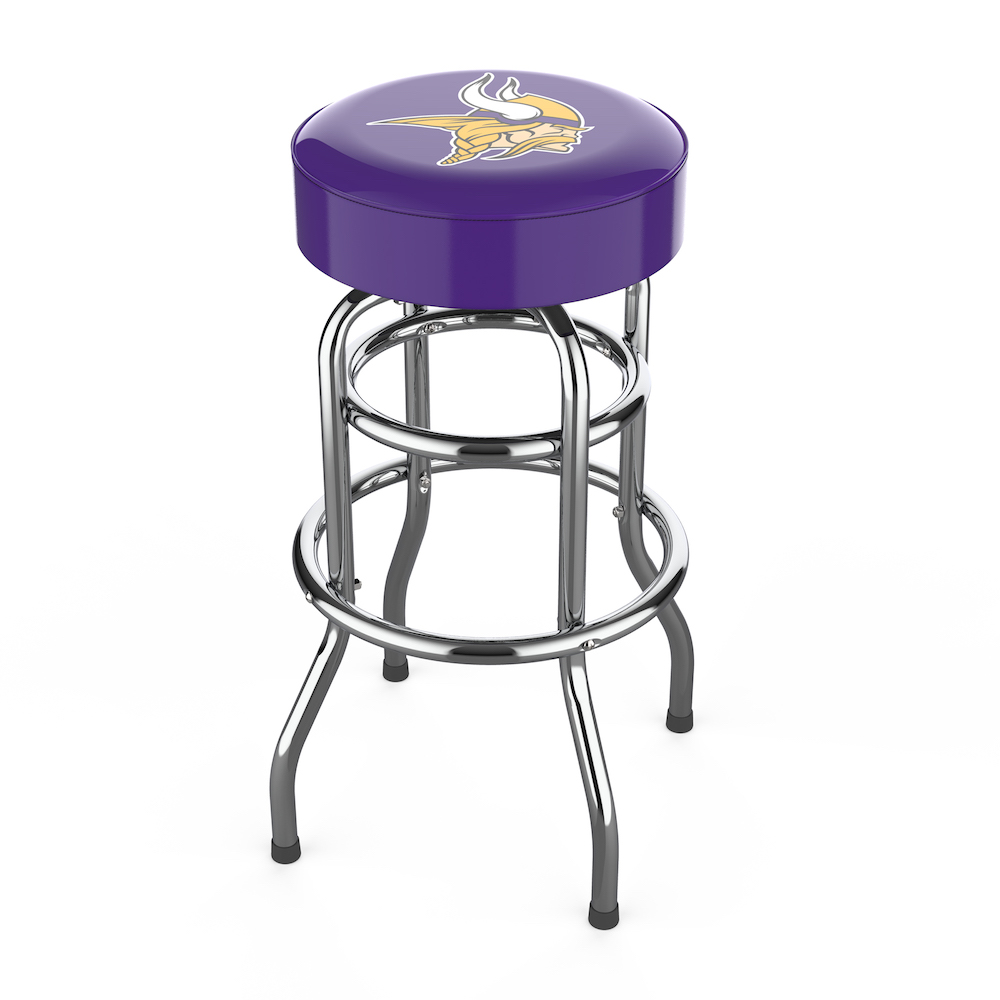 Minnesota Vikings Chrome Bar Stool