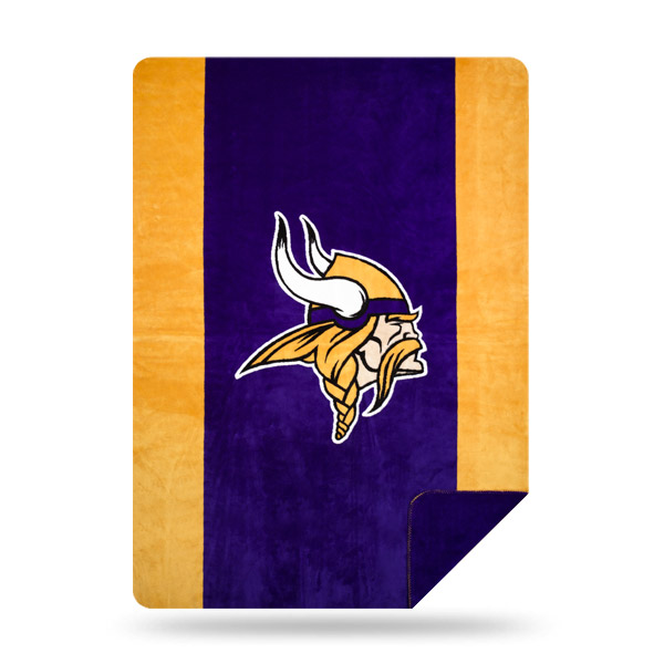 Minnesota Vikings DENALI Silver Knit Throw