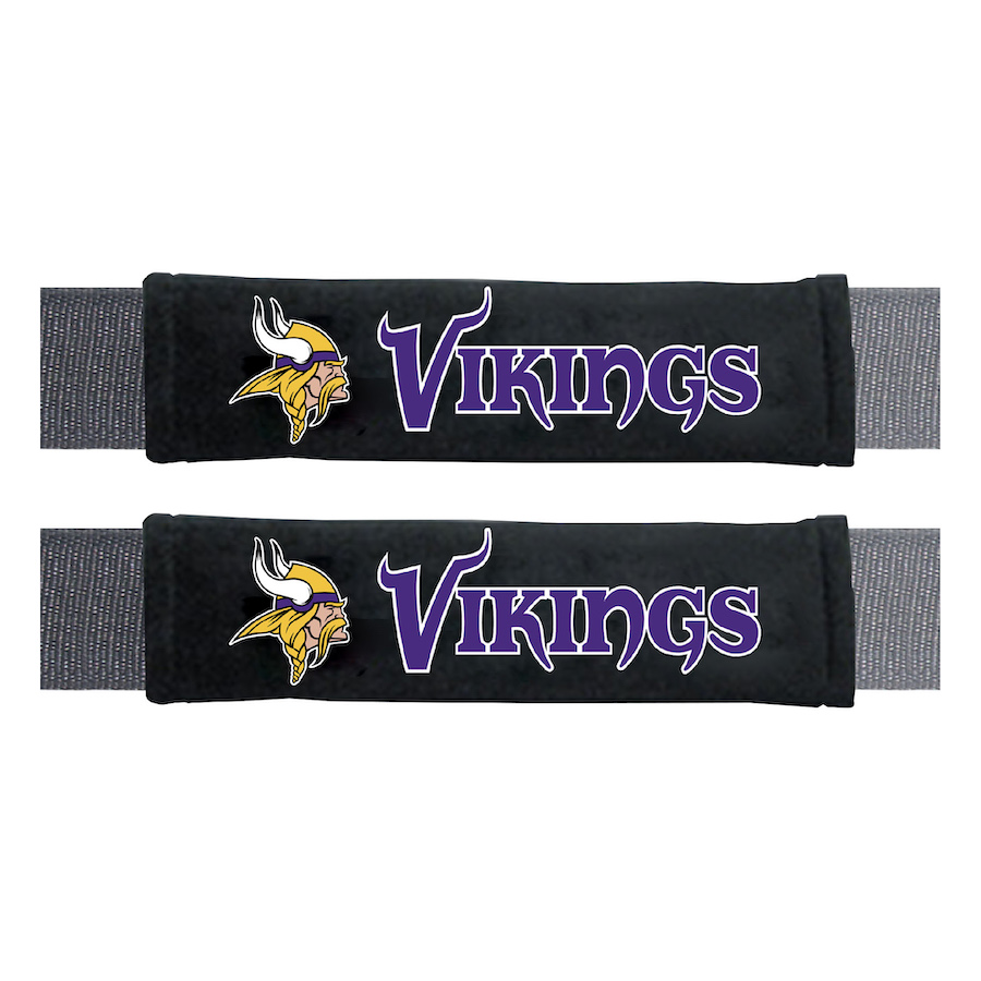 Minnesota Vikings Embroidered Seatbelt Pad (set of 2)