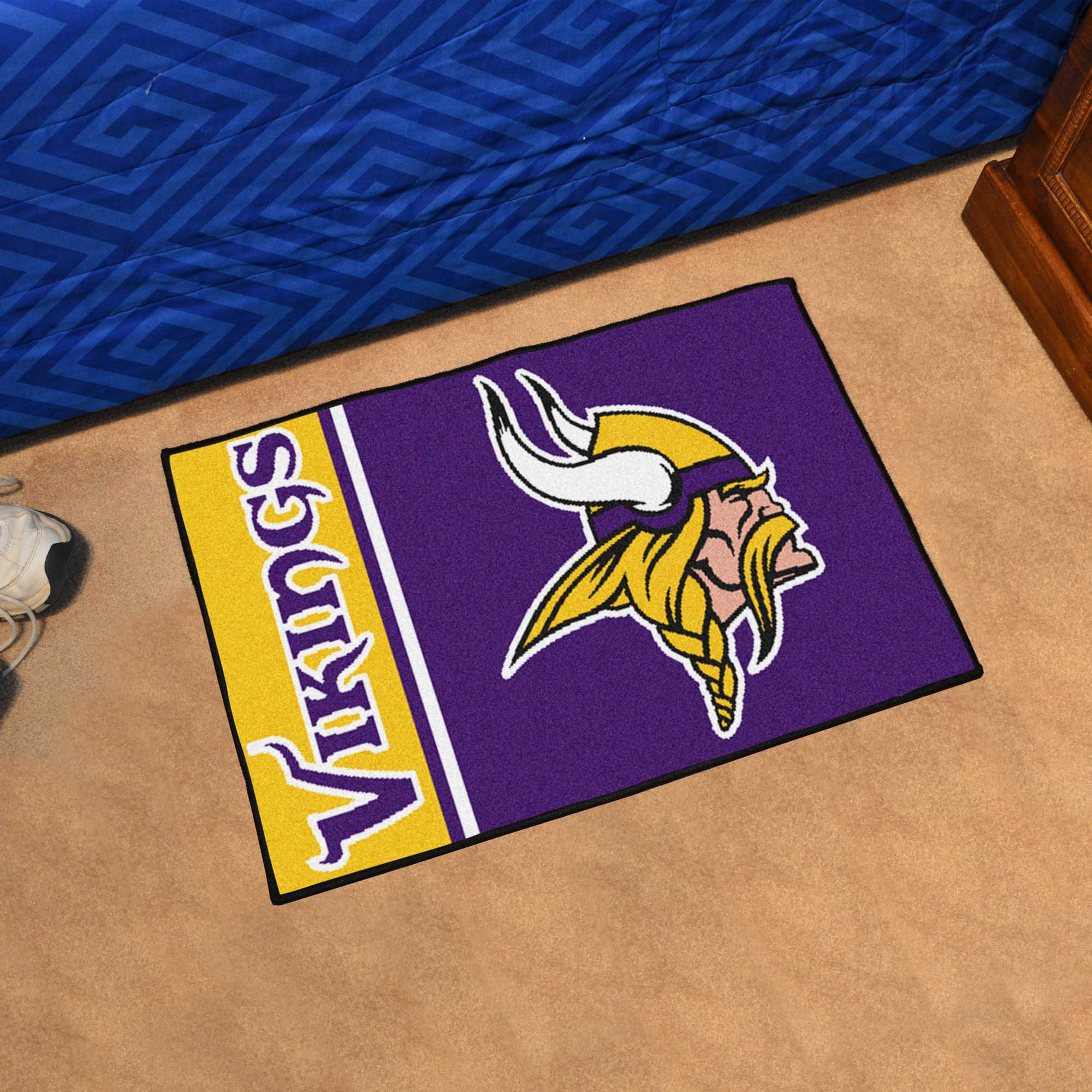 Minnesota Vikings UNIFORM Themed Floor Mat