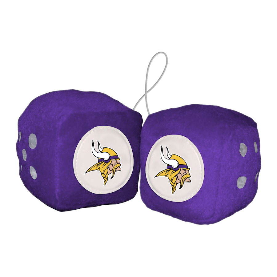 Minnesota Vikings Fuzzy Dice