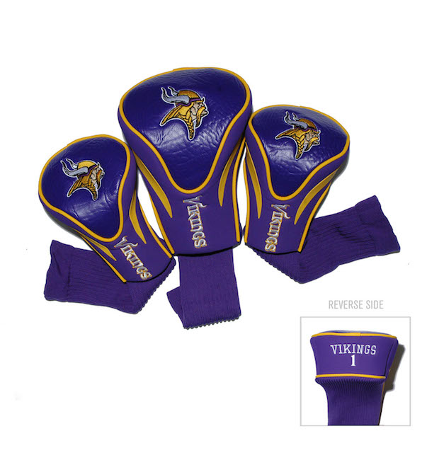 Minnesota Vikings 3 Pack Contour Headcovers