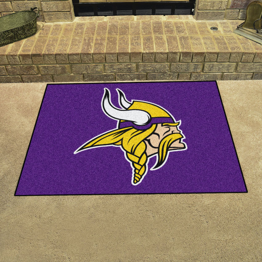 Minnesota Vikings 34 x 45 ALL STAR Floor Mat - Logo