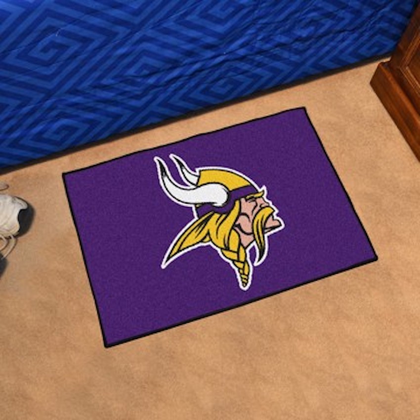 Minnesota Vikings 20 x 30 STARTER Floor Mat - Logo