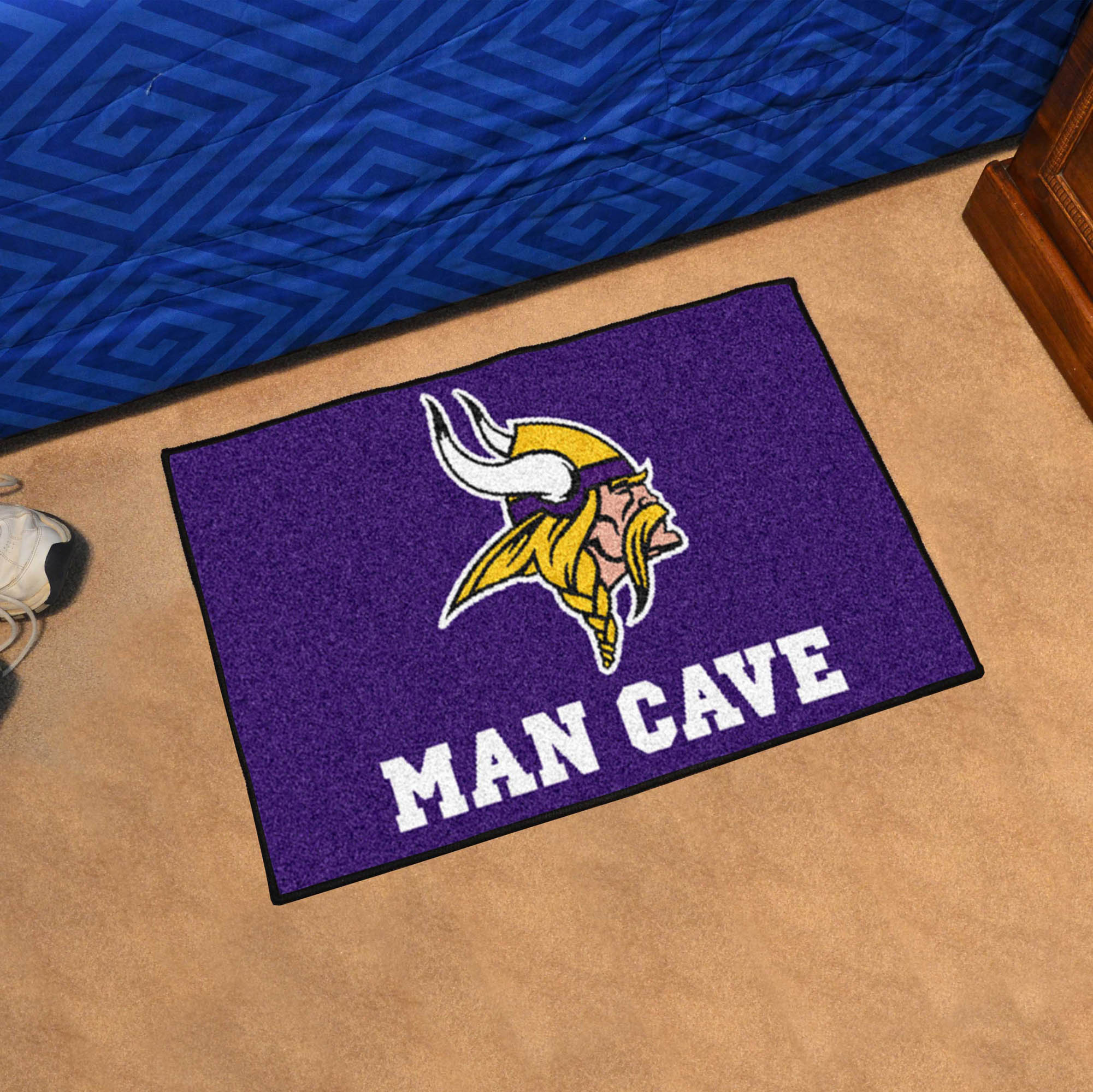 Minnesota Vikings MAN CAVE 20 x 30 STARTER Floor Mat