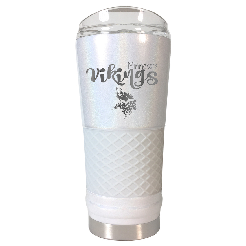 Minnesota Vikings 24 oz OPAL Draft Travel Tumbler