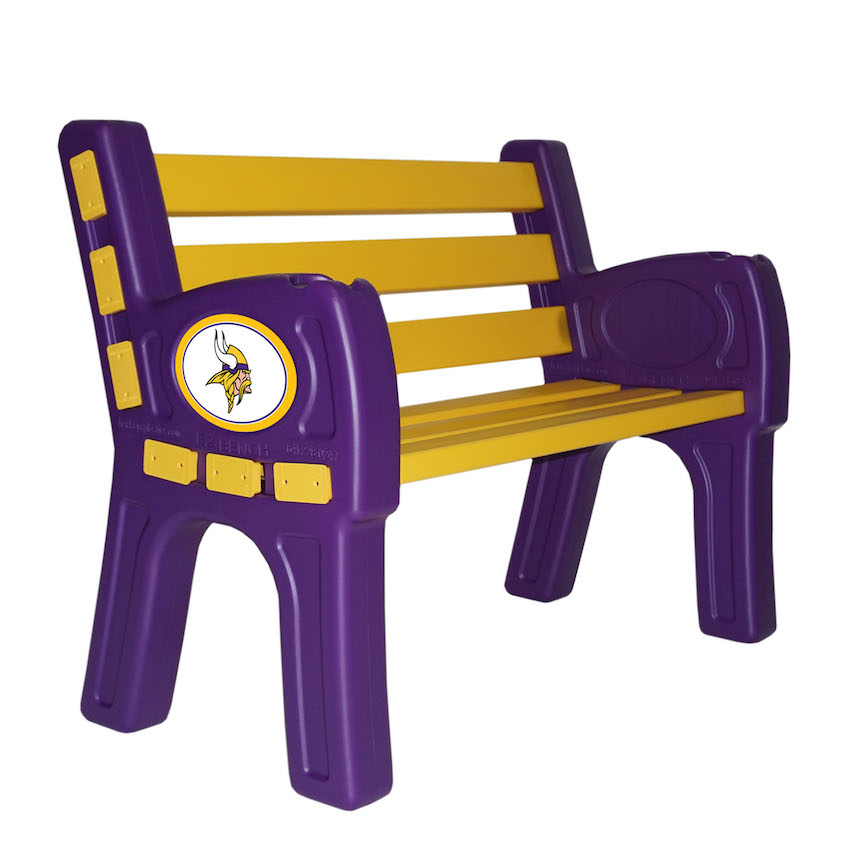 Minnesota Vikings Park Bench