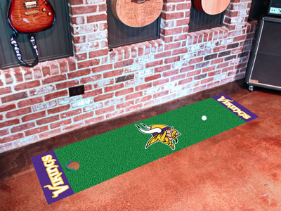 Minnesota Vikings Putting Green Mat 18 x 72