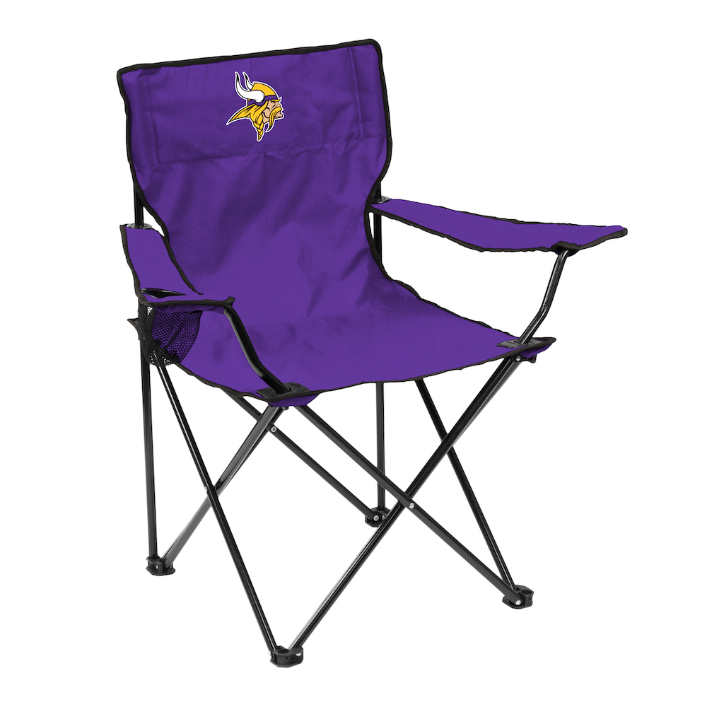 Minnesota Vikings QUAD style logo folding camp chair