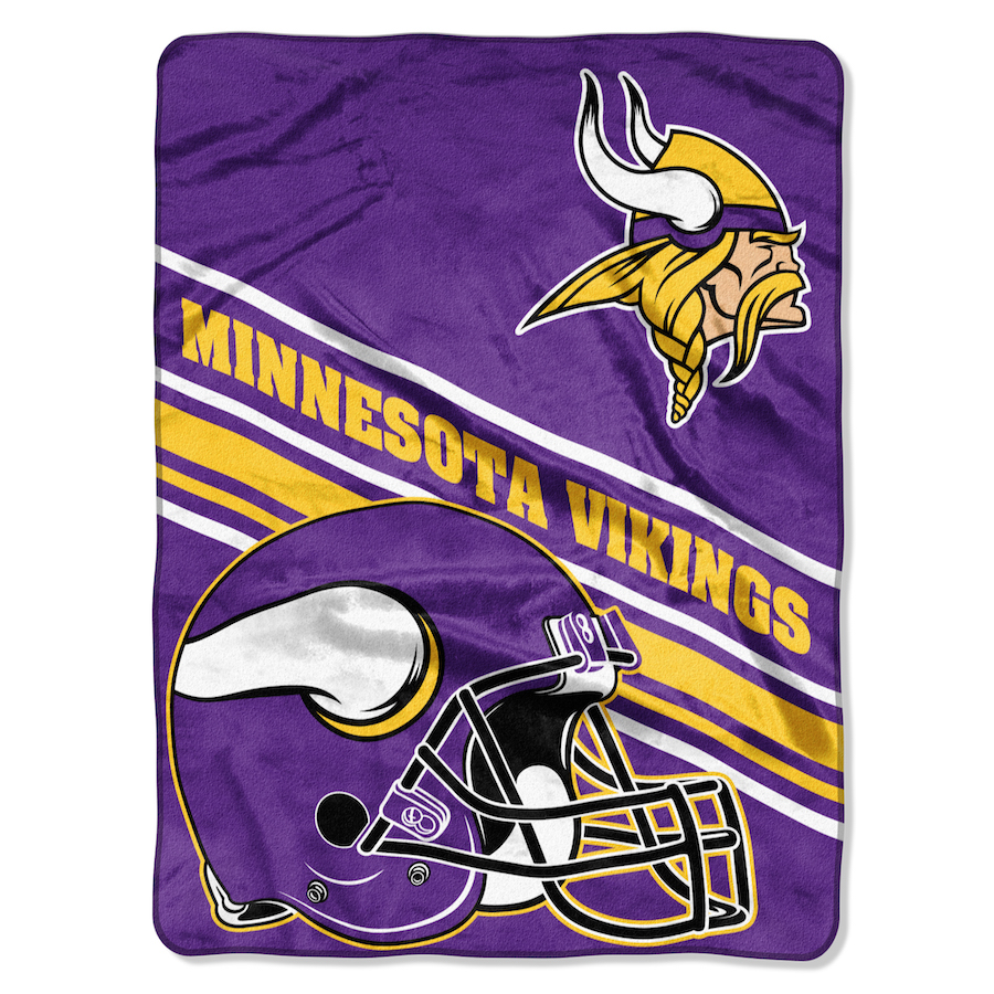 Minnesota Vikings Silk Touch Throw Blanket 60 x 80