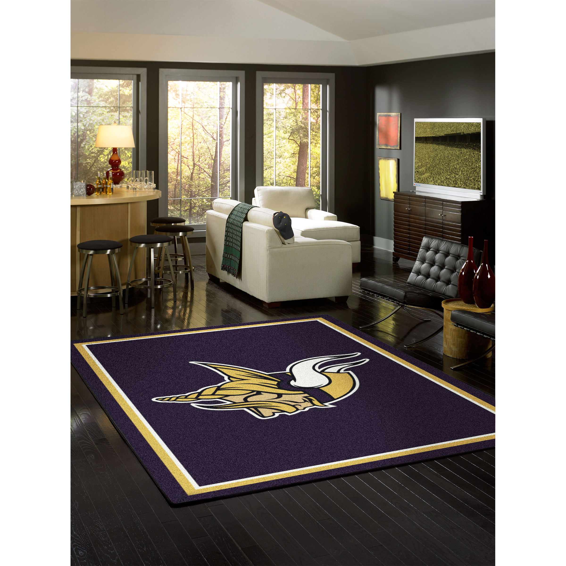 Minnesota Vikings 4 X 6 SPIRIT Rug