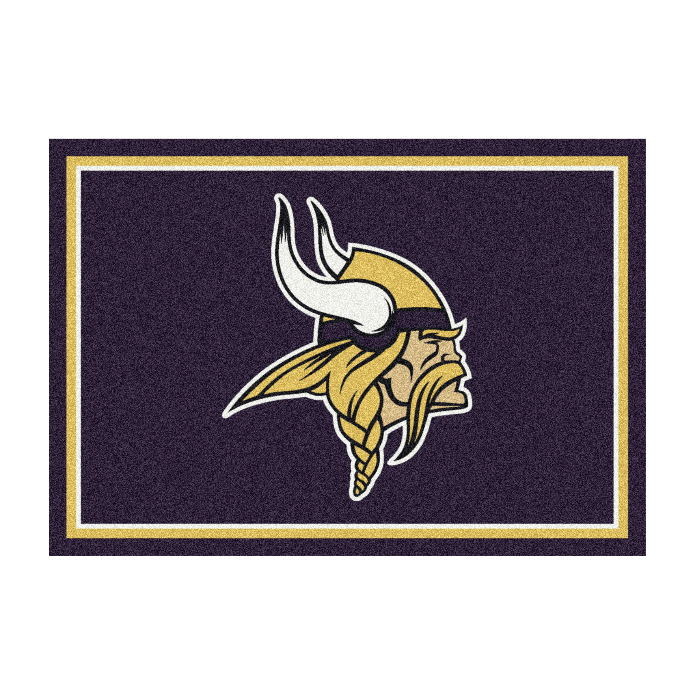 Minnesota Vikings 4 X 6 SPIRIT Rug