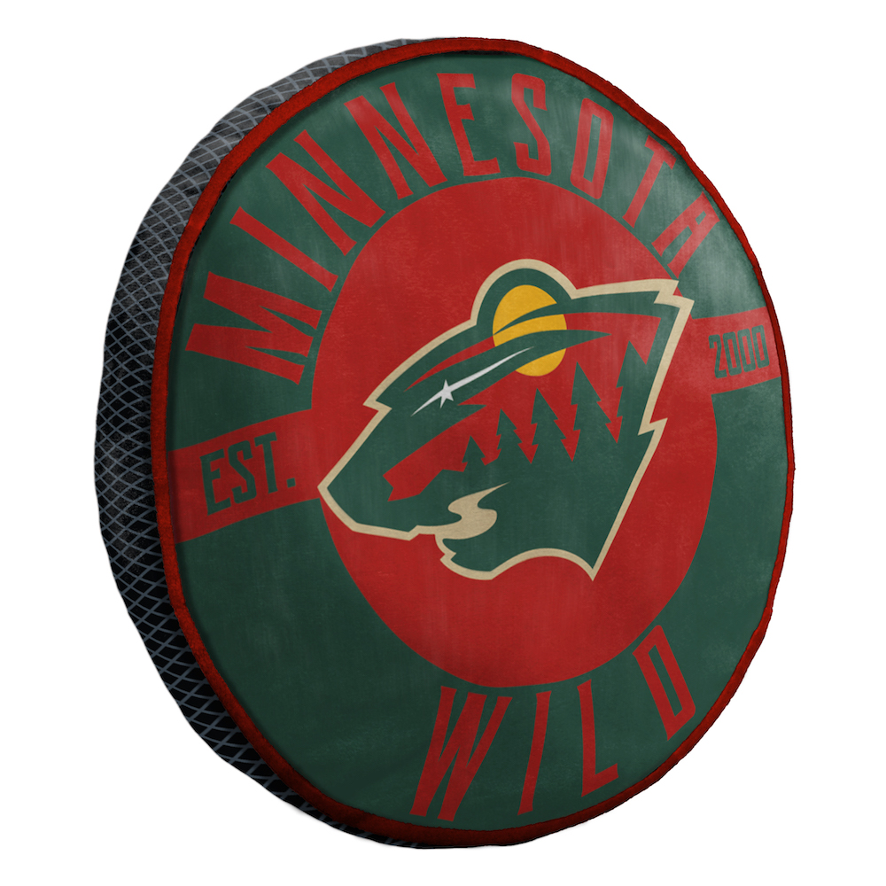 Minnesota Wild Travel Cloud Pillow - 15 inch