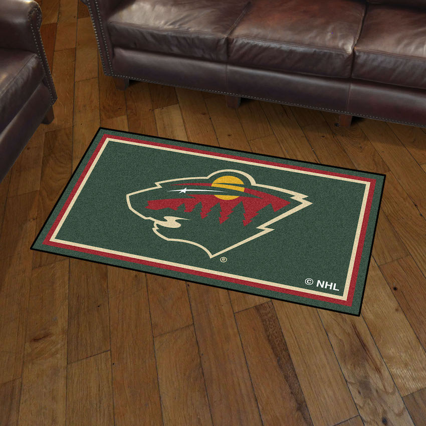 Minnesota Wild 3x5 Area Rug