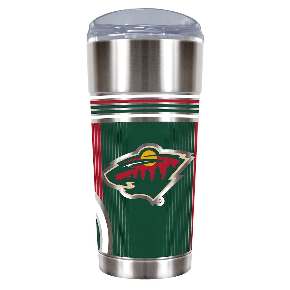 Minnesota Wild COOL VIBES 24 oz Eagle Travel Tumbler