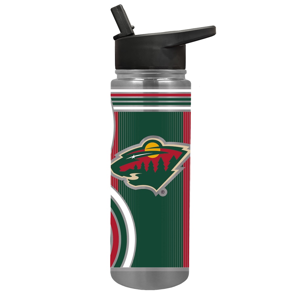 Minnesota Wild COOL VIBES 24 oz Thirst Hydration Water Bottle