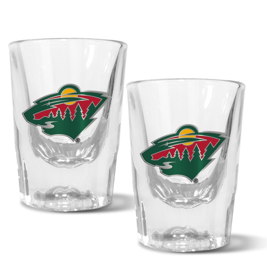 Minnesota Wild 2pc Prism Shot Set