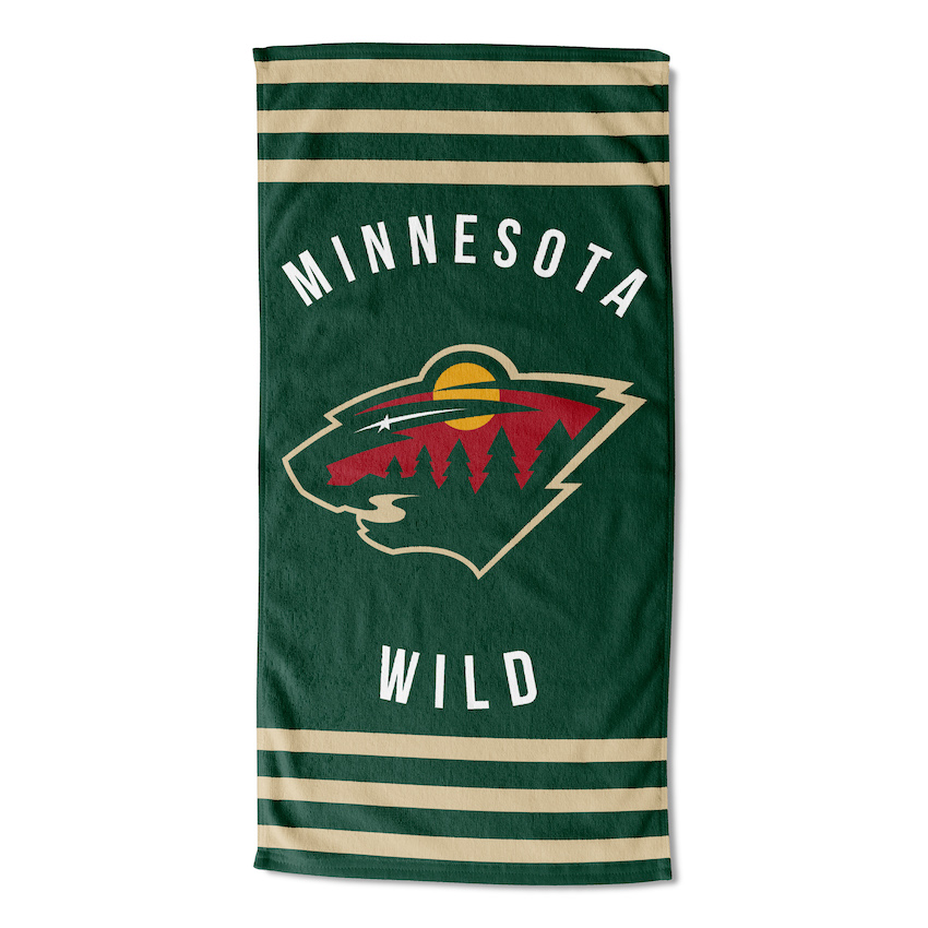 Minnesota Wild Beach Towel