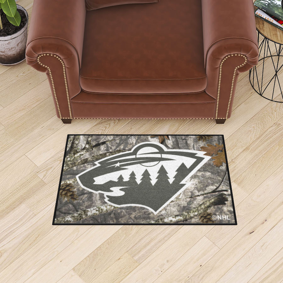 Minnesota Wild CAMO 20 x 30 Starter Floor Mat