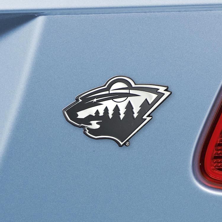 Minnesota Wild Metal Auto Emblem