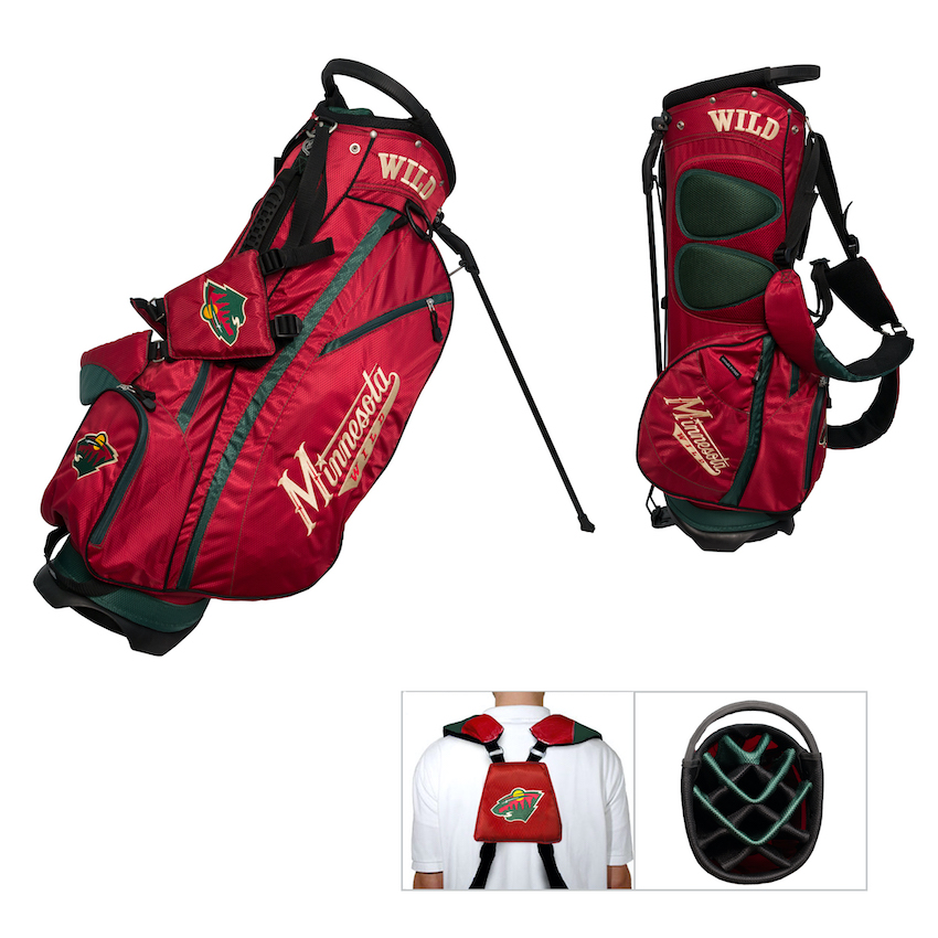 Minnesota Wild Fairway Carry Stand Golf Bag